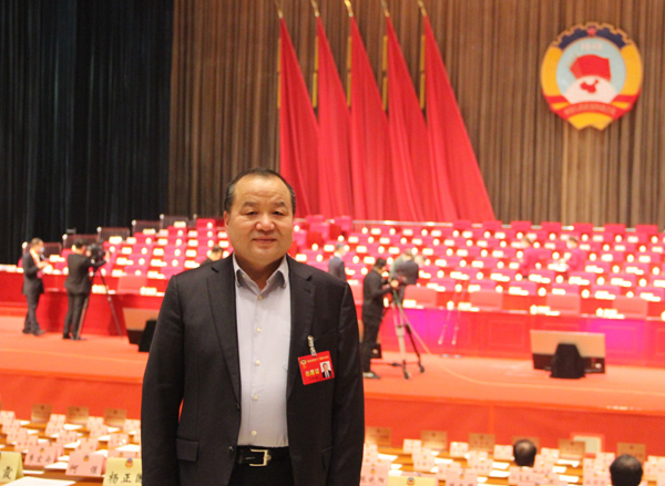 省政协委员王武锁。记者 李荣 摄(200239)-20210128152445.jpg